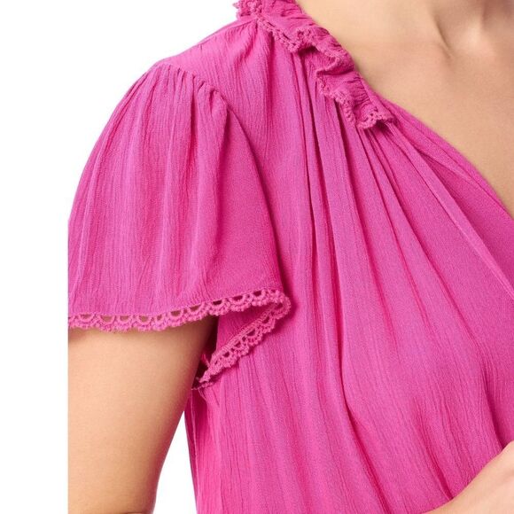 NWT Jessica Simpson Lexie Pink Maxi Dress Sz L - Picture 10 of 10